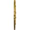 Ekena Millwork Benson Ceiling Medallion (Fits Canopies up to 4 1/8"), 9"OD x 4 1/8"ID x 5/8"P, Pharaohs Gold CM09BNPGS - alternate 3